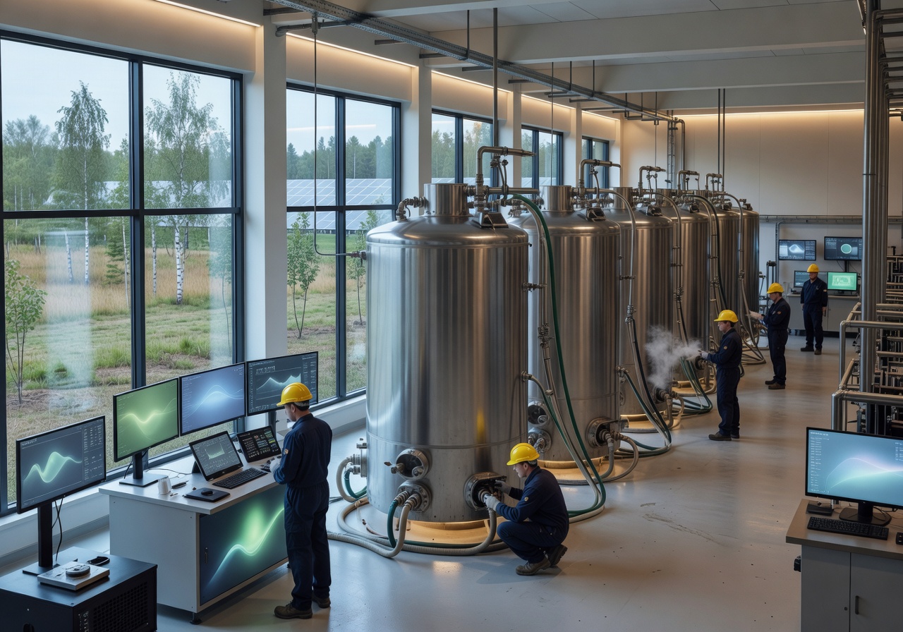 Enifer bioreactor sustainable mycoprotein production facility