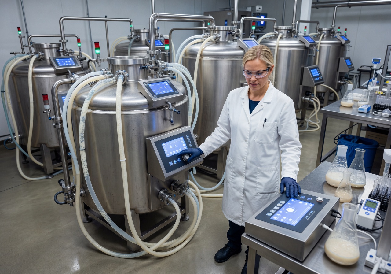 Enifer mycoprotein fermentation biotechnology laboratory Finland